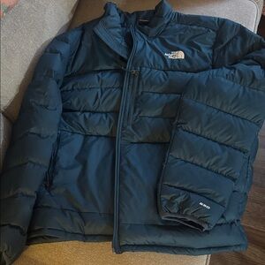 The North Face Men's Dark Teal Puffer Jacket